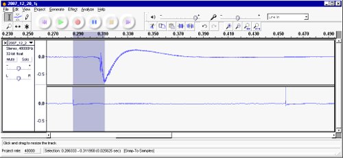 2007_12_20_1j.wav, fan + 3 sparks screen shot from Audacity