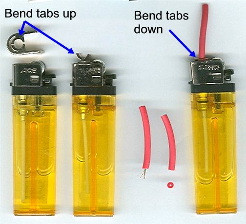 finger Hurtig gevinst Fuel Meter From A Disposable Butane Lighter